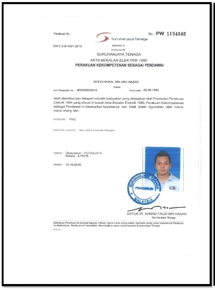 License 15